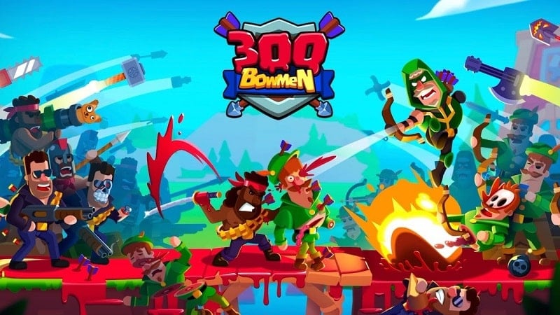 300 Bowmen v1.0.9 MOD APK (Unlimited Gold/Crystal)