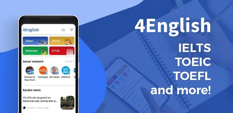 4English v9.6.06 MOD APK (Pro Unlocked)