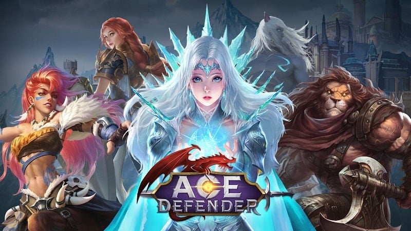 Ace Defender War of Dragon Slayer v3.2.0 MOD APK (Menu, Damage, Defense multipliers)