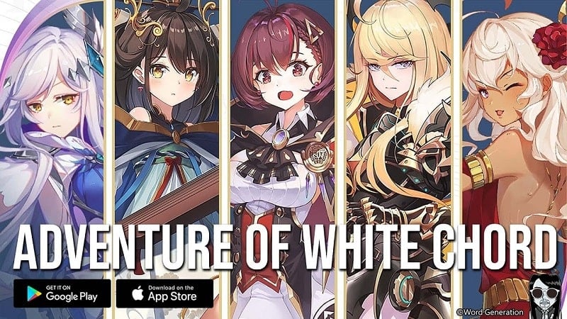 Adventure of White Chord v1.0.29 MOD APK (Menu/God mode/Damage/Defense Multiplier)