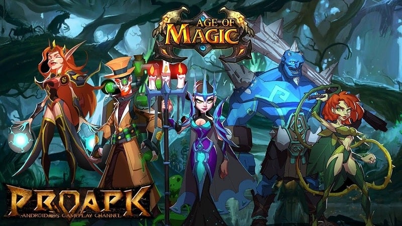 Age of Magic v2.26.0 MOD APK (Menu/God mode, onehit)