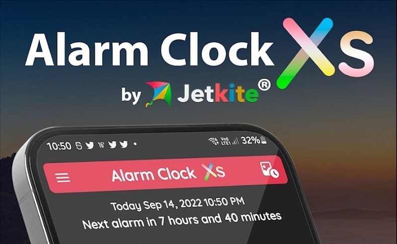 Alarm Clock Xs v3.1.0.1 MOD APK (Pro Unlocked)