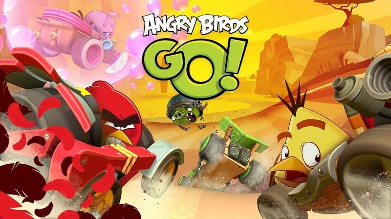 Angry Birds Go! v2.9.2 MOD APK (Unlimited coins, gems)