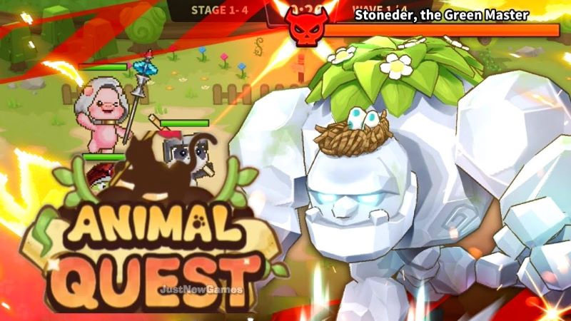 Animal Quest: Idle RPG v0.0.19 MOD APK (Menu/Dumb enemy/Unlimited Skill)