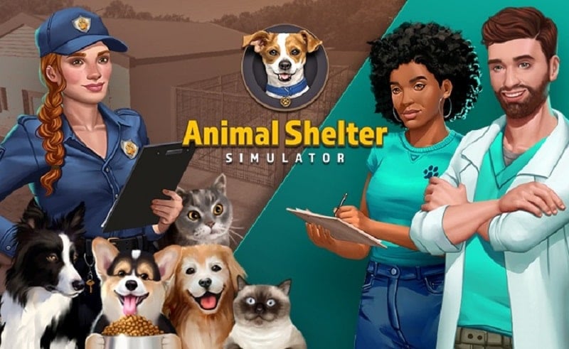 Animal Shelter Simulator v1.368 MOD APK (Unlimited money)