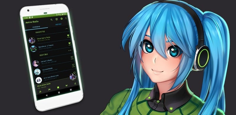 Anime Music Radio v4.23.0 GP MOD APK (Unlocked Pro)