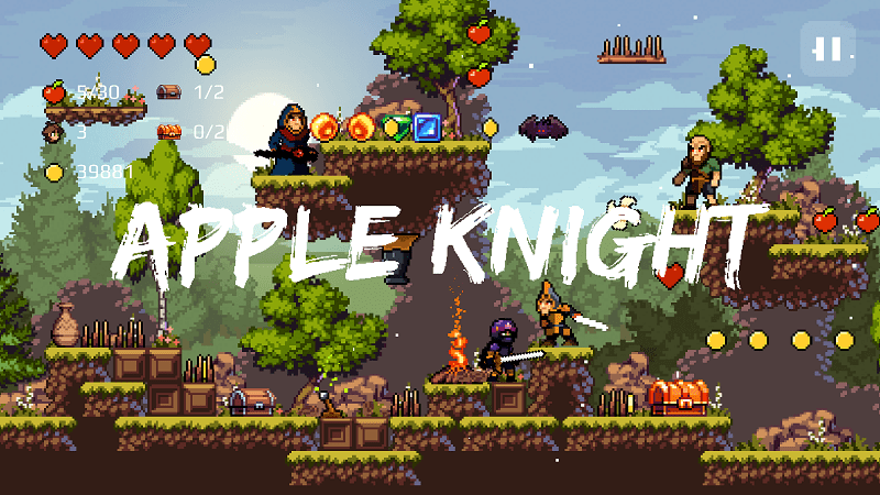 Apple Knight: Action Platformer v2.3.4 MOD APK (Unlimited money, apples/unlocked all)