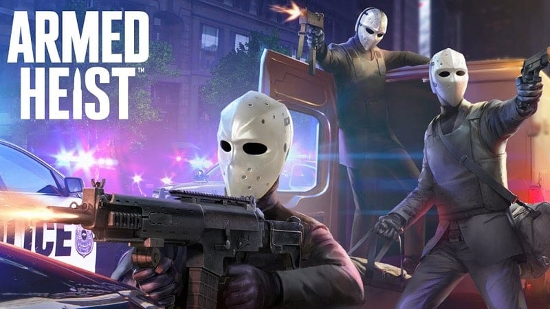 Armed Heist v3.2.10 MOD APK (Menu/Immortal, no recoil)