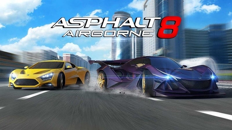 Asphalt 8 v8.0.0i MOD APK (Free Shopping)