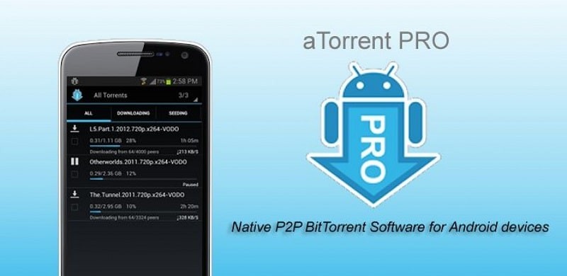 aTorrent v3093 MOD APK (Unlocked Pro)