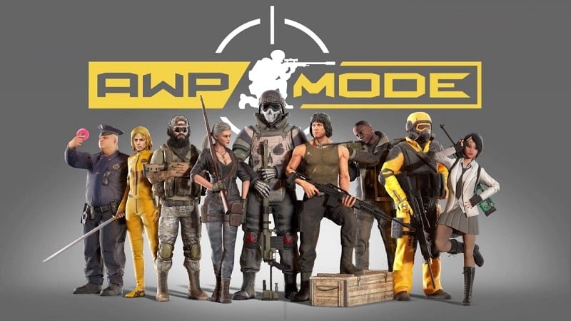 AWP Mode v1.8.0 MOD APK (Menu/Unlimited ammo, Wall Hack)