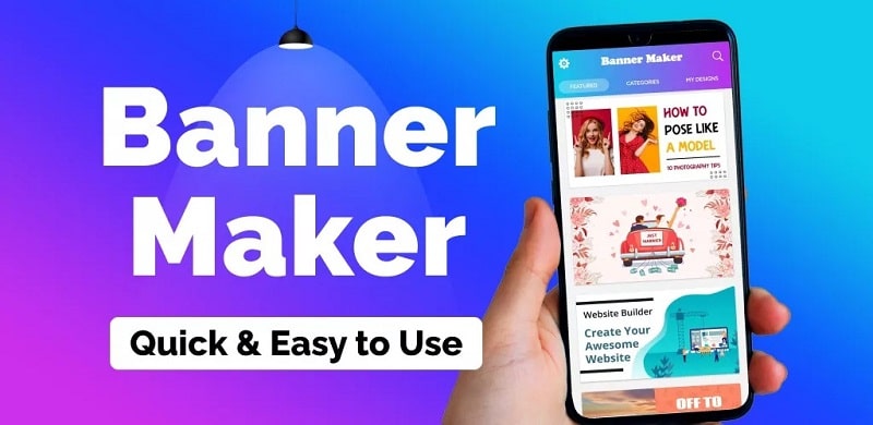 Banner Maker, Thumbnail Maker v72.0 MOD APK (Pro Unlocked)