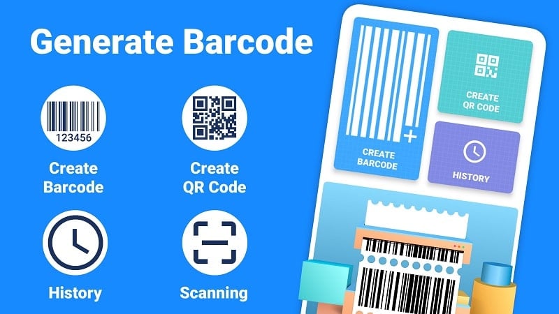 Barcode Generator & Scanner