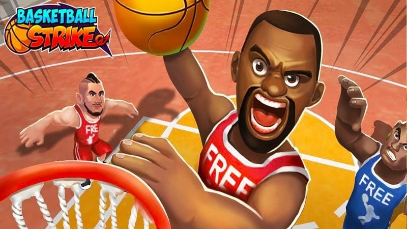 Basketball Strike v3.7 MOD APK (Unlimited money, free balls)