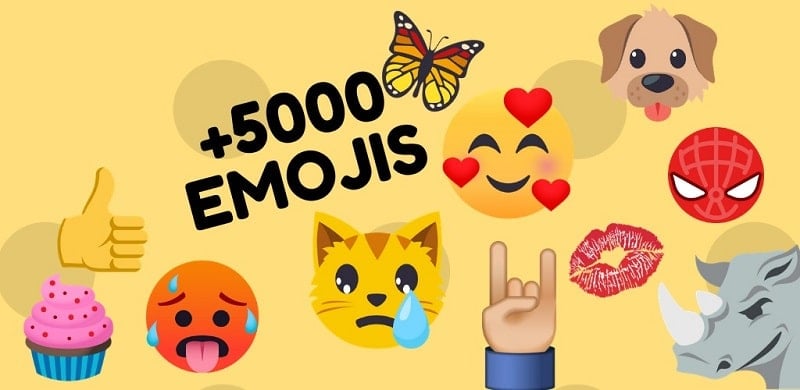 Big Emoji sticker for WhatsApp