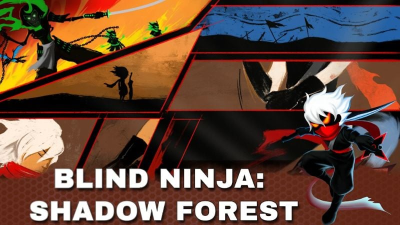 Blind Ninja: Shadow Forest v1 MOD APK (Menu/God mode/Dumb enemy)