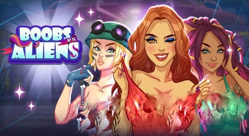 Boobs vs Aliens v1.0.6 MOD APK (Menu, Free upgrades/Dumb enemy)