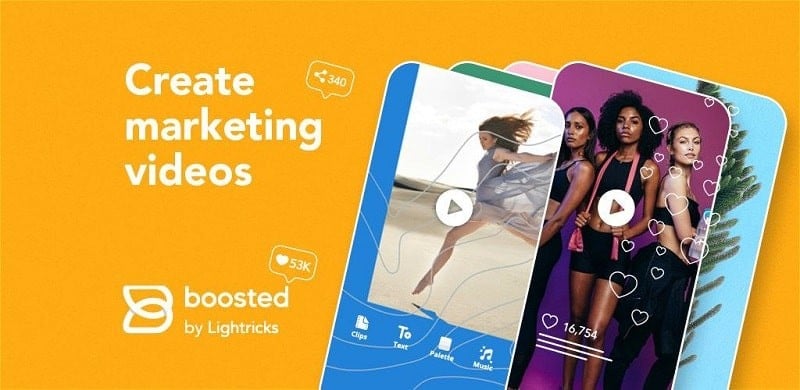 Boosted: Marketing Video Maker v1.8.6.1 MOD APK (Premium unlocked)