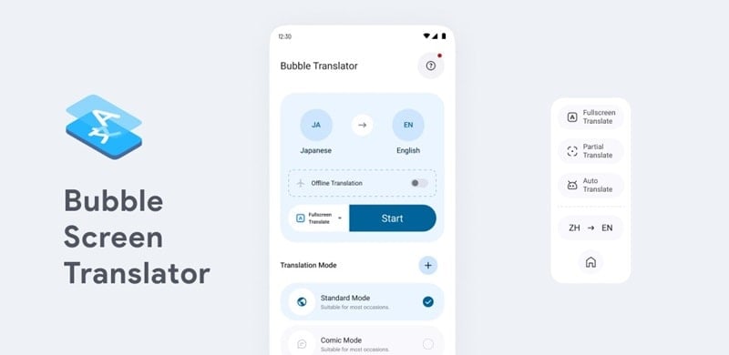 Bubble Screen Translate v4.2.9 MOD APK (Unlocked Pro)