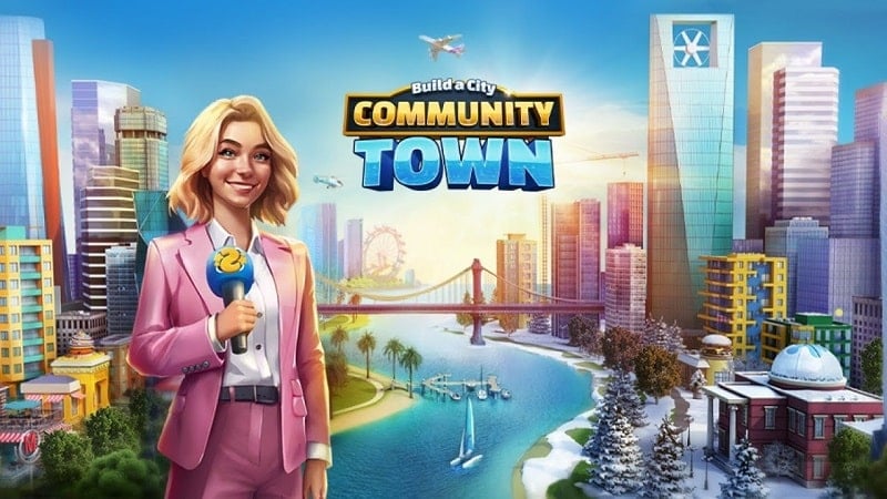 Build a City: Community Town v1.5.2 MOD APK (Unlimited money)