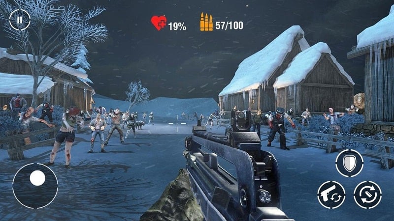 Call of Sniper Zombie v1.1.6 MOD APK (God mode/Dumb enemy)