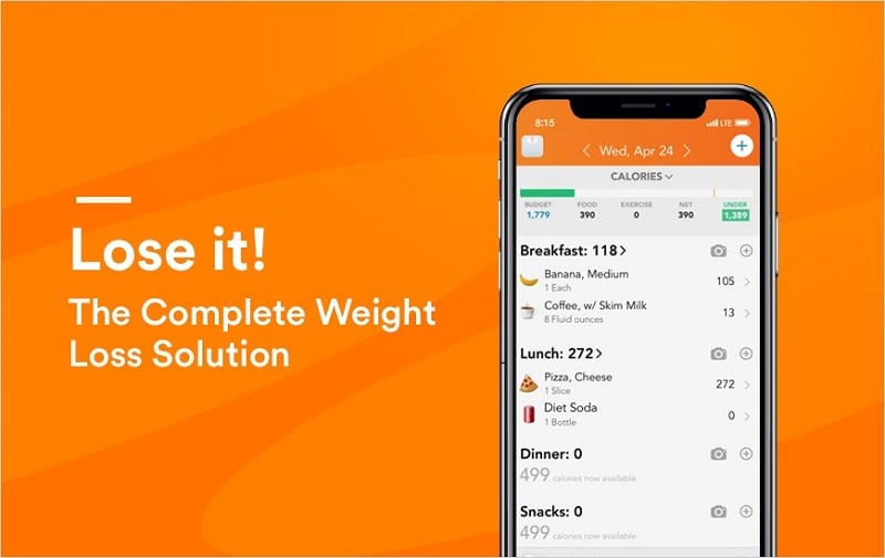 Calorie Counter by Lose It! v16.5.601 MOD APK (Subscribed)