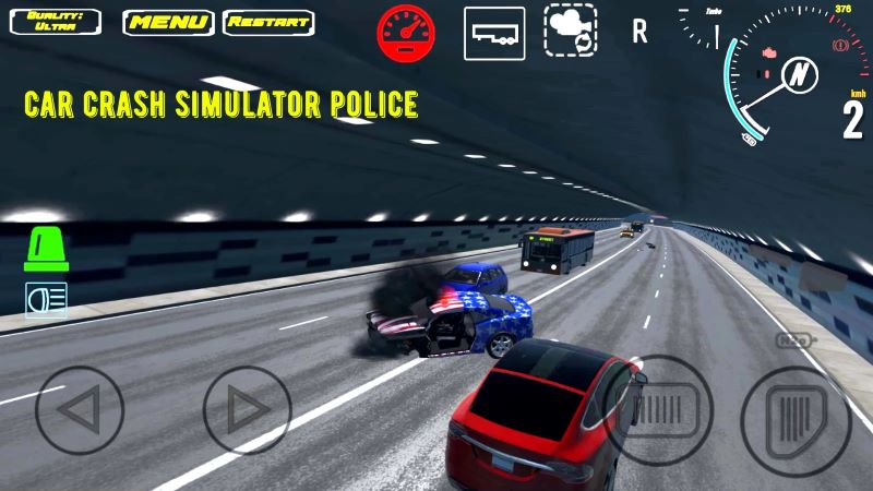 Car Crash Simulator Police