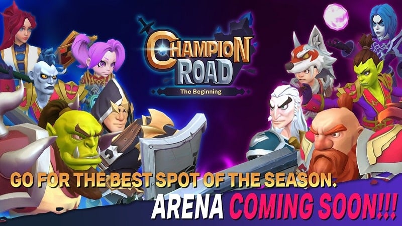 Champion Road v1.1.0 MOD APK (Menu/God/Damage/Defense Multiplier)