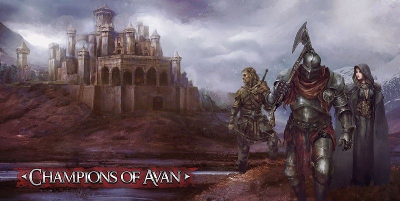 Champions of Avan v1.2.31 MOD APK (Unlimited money, woods, stones)