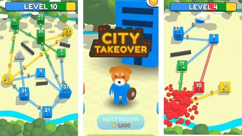 City Takeover v3.9.4 MOD APK (UNLIMITED SWORD | UNLIMITED SHIELD)