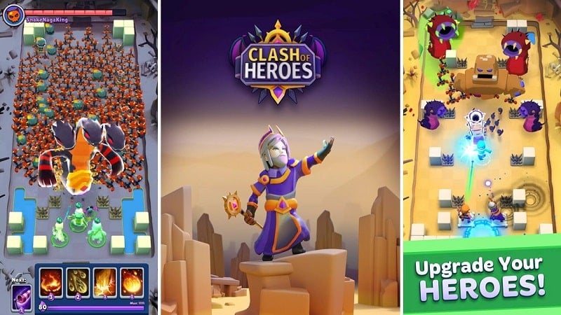 Clash of Heroes v1.2.0 MOD APK (Unlimited money/turn)