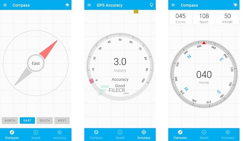 Compass and GPS tools