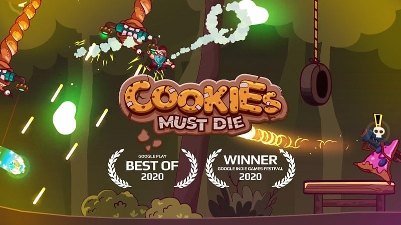 Cookies Must Die v2.1.01 MOD APK (Menu, God mode)