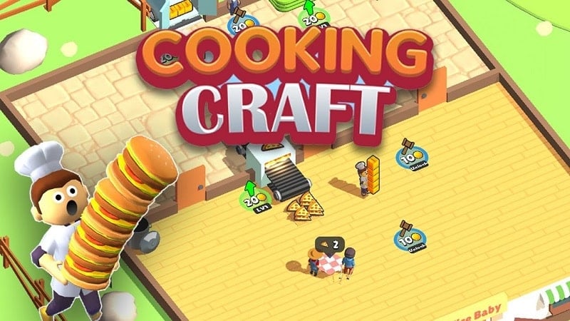 Cooking Craft v2.14 MOD APK (UNLOCK ALL SKIN)