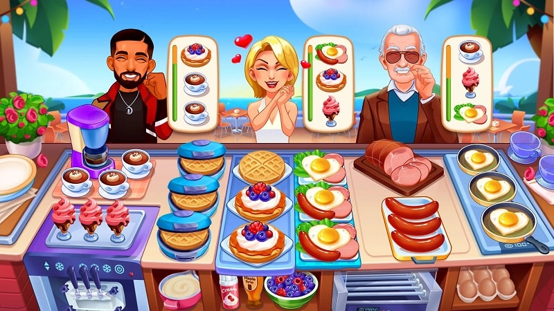 Cooking Dream v8.19.300 MOD APK (Unlimited money)