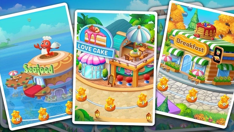 Cooking Land v1.3.0 MOD APK (Free Shopping)