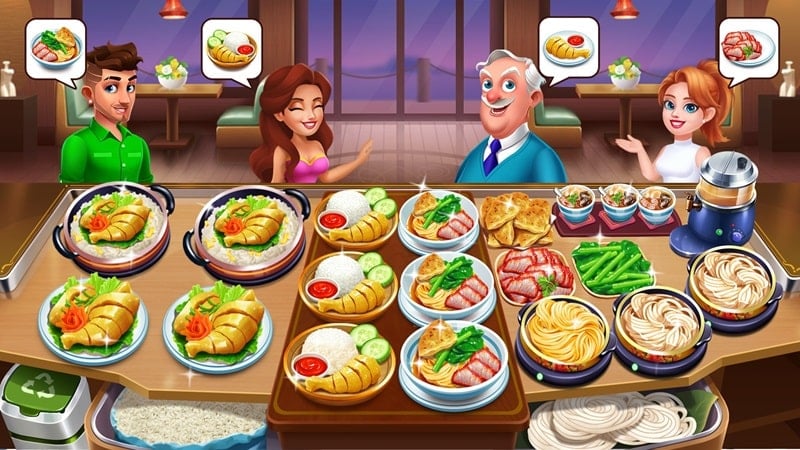 Cooking Wonderland v1.7.0 MOD APK (Unlimited money)