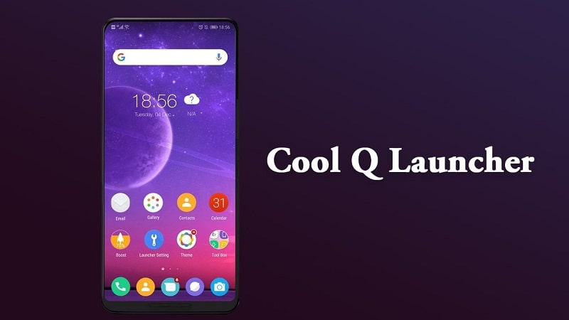 Cool Q Launcher for Android 10 v10.0 MOD APK (Unlocked Prime)