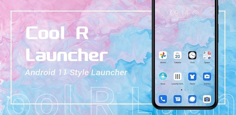 Cool R Launcher for Android 11 v4.4.1 MOD APK (Unlocked Prime)