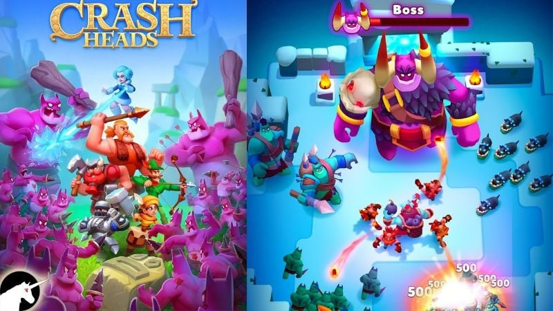 Crash Heads v1.5.11 MOD APK (Menu/Unlimited money)