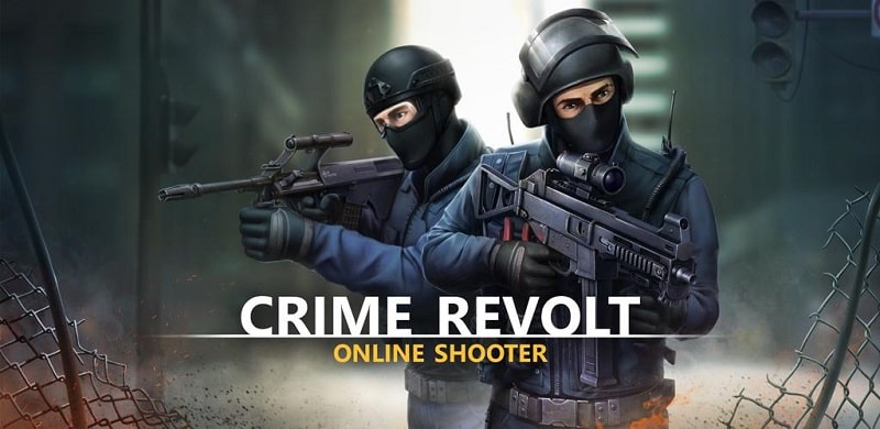 Crime Revolt Online v2.18 MOD APK (No deviation/Hack Radar/No recoil)