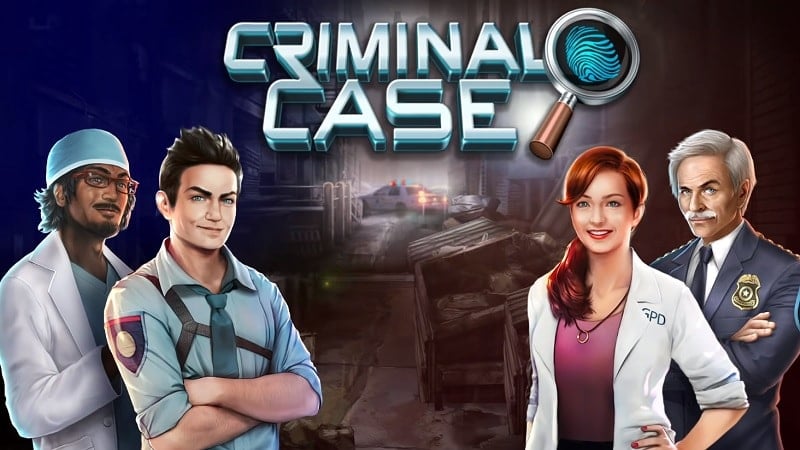 Criminal Case v2.42 MOD APK (Unlimited energy, hints)