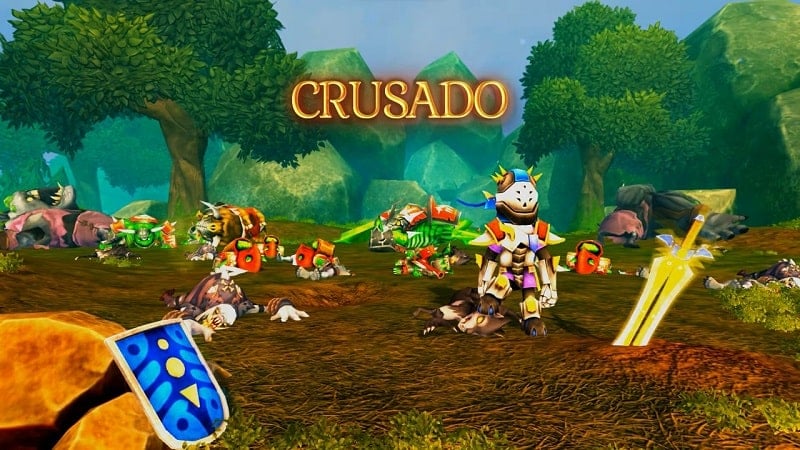 Crusado v0.7.1 MOD APK (Menu/Unlimited Money/God mode/Attack multiplier)