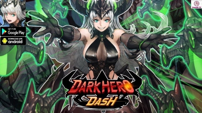 Dark Hero Dash v1.1.0.37 MOD APK (Menu/God mode/Damage Multiplier/Unlimited resource)