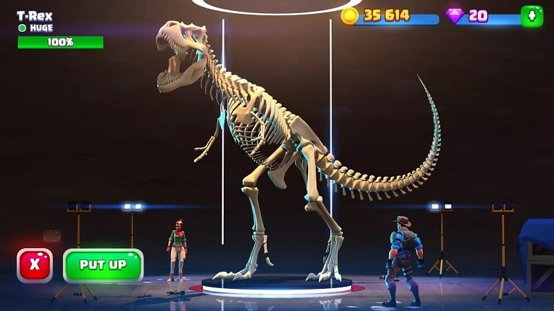 Dinosaur World v1.2.12 MOD APK (Unlimited digging moves)