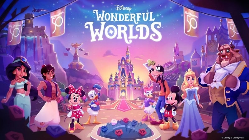 Disney Wonderful Worlds v1.10.18 MOD APK (Unlimited money, boosters)