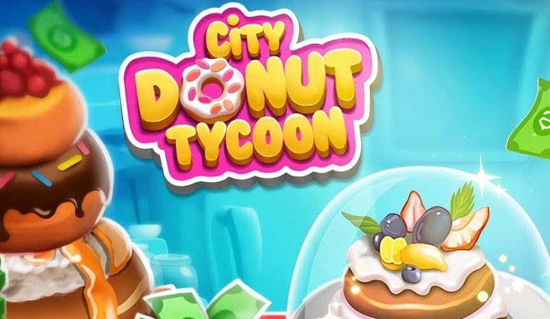 Donut Factory Tycoon Games v1.1.8 MOD APK (Free upgrade)