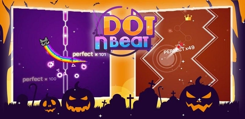 Dot n Beat v2.4.1 MOD APK (Menu, Unlimited money/Speed)