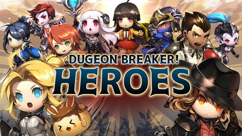 Dungeon Breaker Heroes v1.20.9 MOD APK (Menu, Damage/Defense Multiplier)