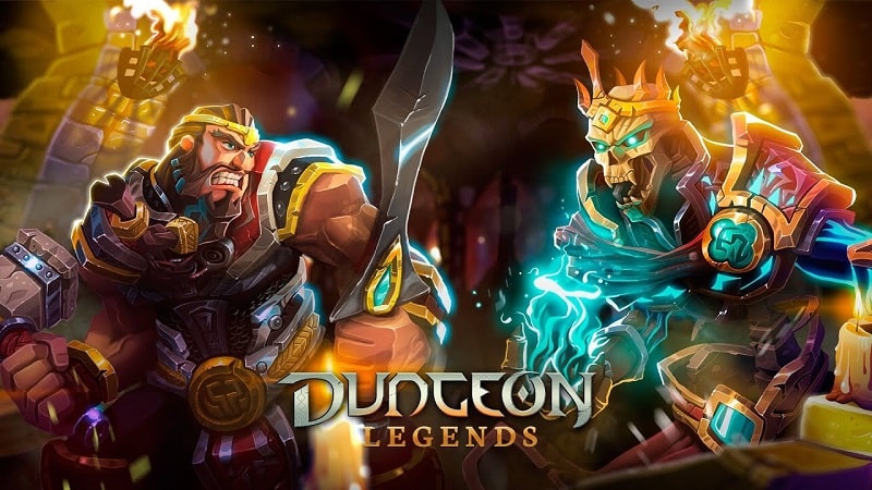 Dungeon Legends v3.21 MOD APK (God mode/Damage/Speed)